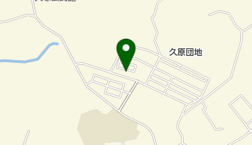 久原団地集会場の地図画像