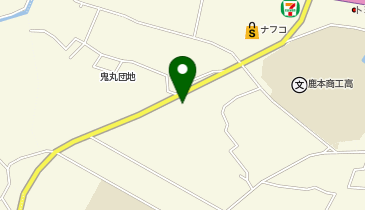 ホープクリーニング鹿本工場の地図画像