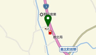 鹿本農業協同組合 鹿北地区 鹿北支所の地図画像