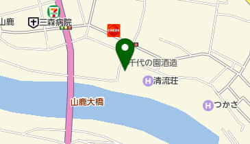 有働サイクルの地図画像