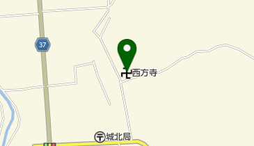 西方寺の地図画像