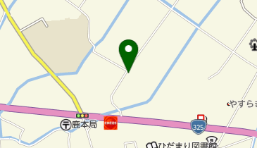 来民屋の地図画像