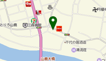 清風さくら整骨院の地図画像