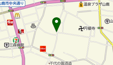 大丸寝具の地図画像