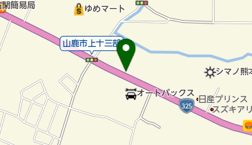 株式会社ピノキオ山鹿店の地図画像