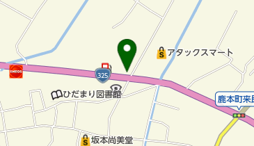 美容室ウェーブQの地図画像