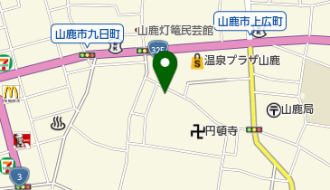 ウエダ美容室の地図画像