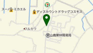 こめだ理容所の地図画像