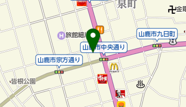 ハタシマ理容 山鹿店の地図画像