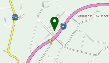しすいラドン温泉の地図画像