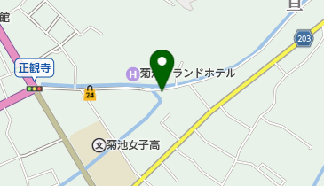 ふじえクリーニングの地図画像
