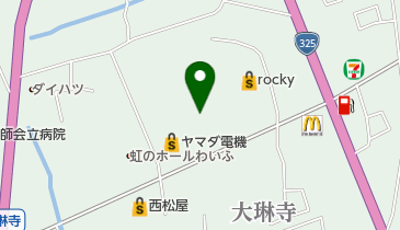 観光タクシーキクチの地図画像