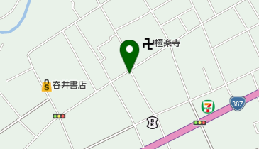 内田時計メガネ店の地図画像