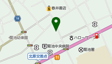 中川美容院の地図画像