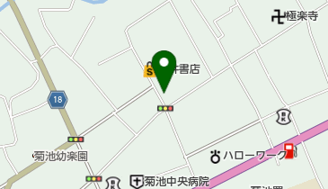 ナニワ美容室の地図画像