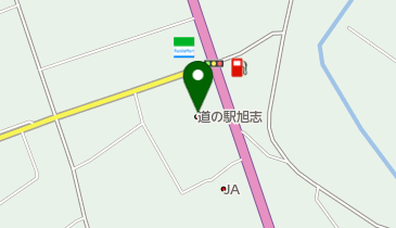 菊池市旭志ふれあいセンター旭志物産館の地図画像