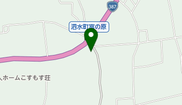 ヘアーサロンゆのしまの地図画像