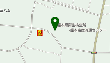 熊本県食肉衛生検査所の地図画像