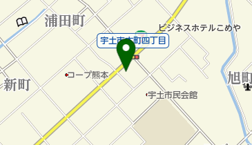 井上クリーニング所の地図画像