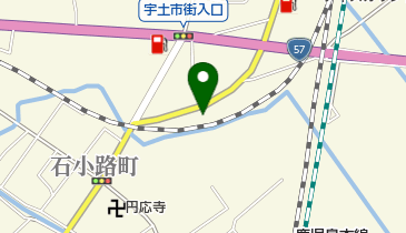 牧尾クリーニングの地図画像