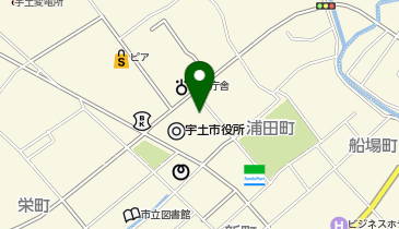 宇土市福祉センターの地図画像