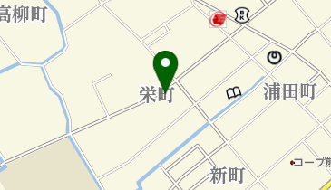 松本肉舗栄町店の地図画像