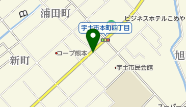 サロンドクールの地図画像