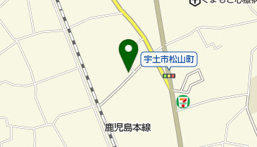 河上理容館の地図画像