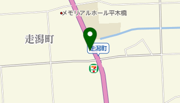 ファミリーヘアーサロン湯野の地図画像