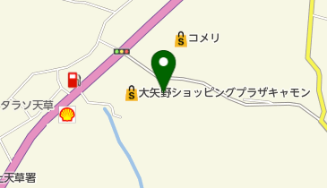 キャモン 酒ジパングの地図画像