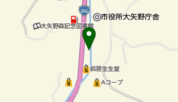 プライム美容室の地図画像