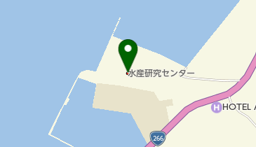 熊本県水産研究センターの地図画像