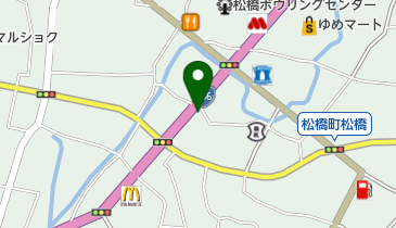松野屋プロパン店の地図画像