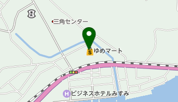 木村クリーニングゆめマート三角店の地図画像