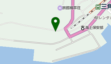 三昭株式会社三角支店の地図画像