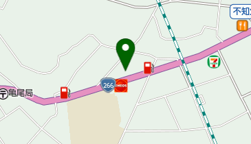 萱野モータースの地図画像