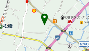 松橋神社社務所の地図画像
