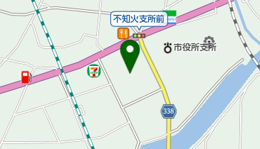 フレッシュくまい不知火店の地図画像