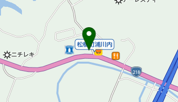 くに美容室の地図画像