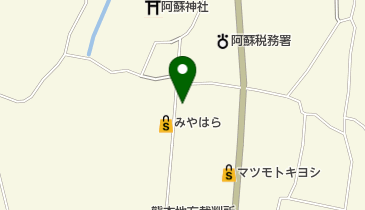 ファミリーパレットみやはら 一の宮店の地図画像