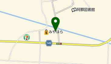 有限会社阿蘇印刷の地図画像