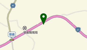客屋岩下農材の地図画像