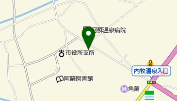 竹下美容室の地図画像