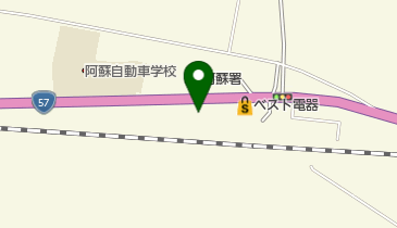 理容梶原の地図画像