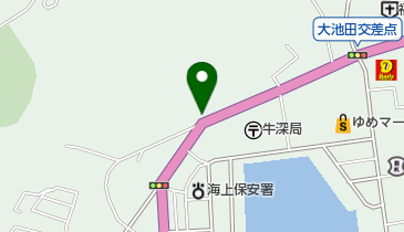 岡東区公民館の地図画像