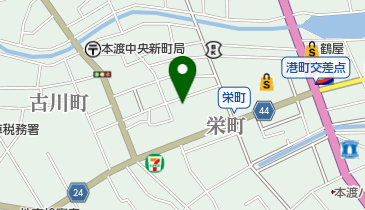 高松金物店の地図画像
