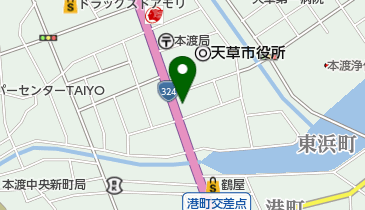 原賀京染店の地図画像