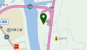 ソフィール天草の地図画像