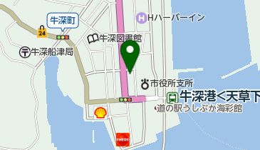 ダイビングショップ・トミカワの地図画像