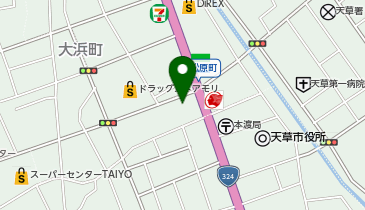 株式会社北星堂天草店の地図画像